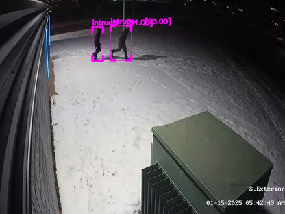 Live Video Monitoring – AI Motion Detection